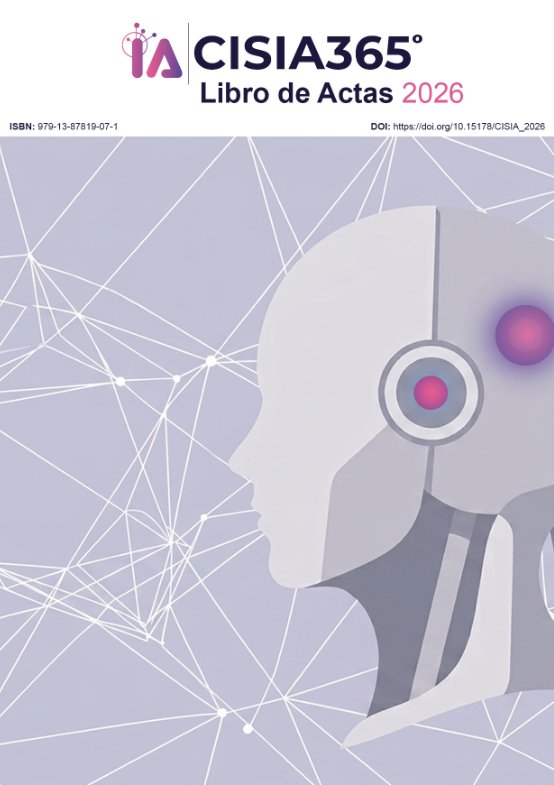 Portada del libro de actas CISIA 365 con diseño moderno